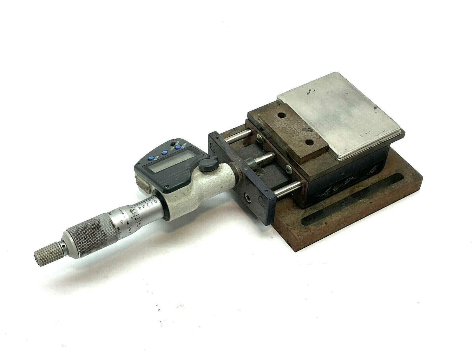 CR4500-DM | Parker Daedal Cross Roller Bearing Guided Linear Slide w/ Micrometer - Used - Maverick Industrial Sales