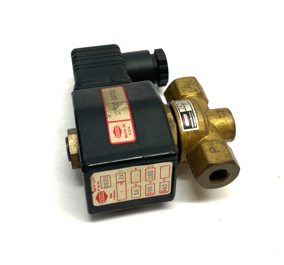 Herion 2428100 Solenoid Valve 3/2 24VDC, 0700 - Maverick Industrial Sales