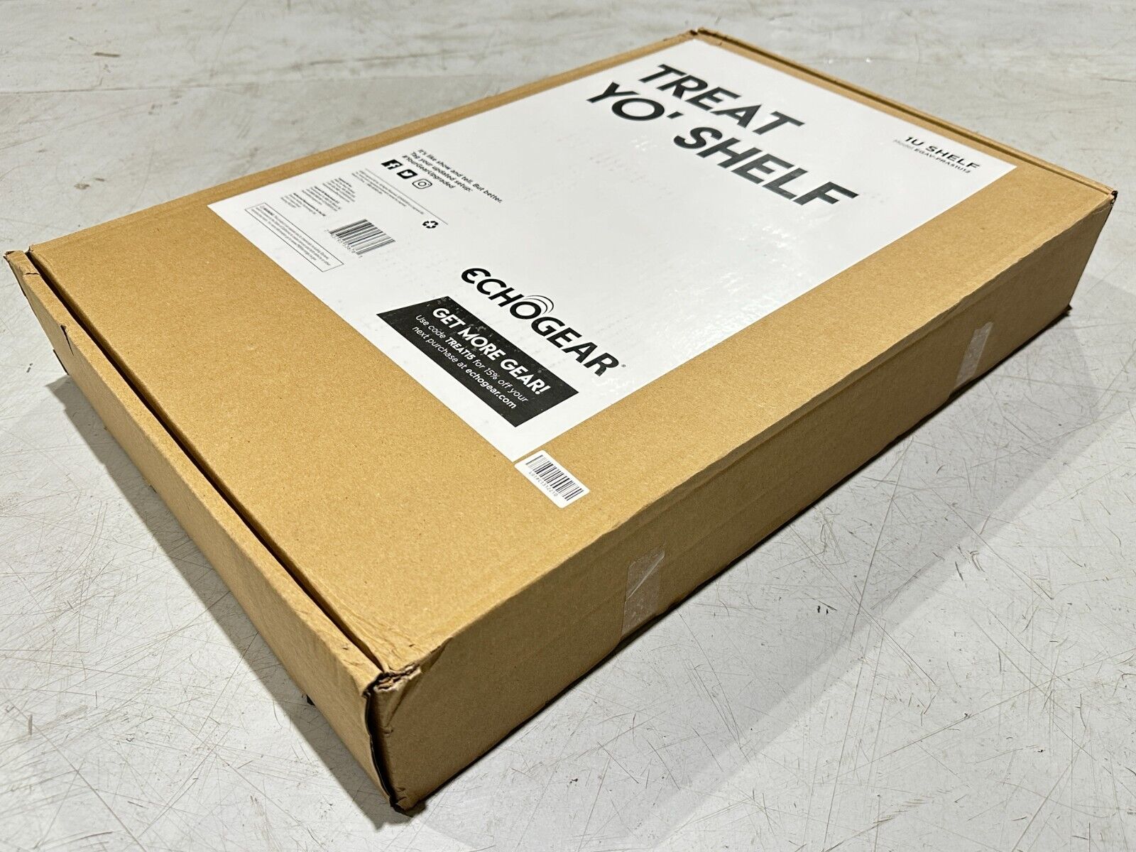 Echogear EGAV-PRAS1U12 Universal 1U Rack Shelf 25lb Max - New - Maverick Industrial Sales