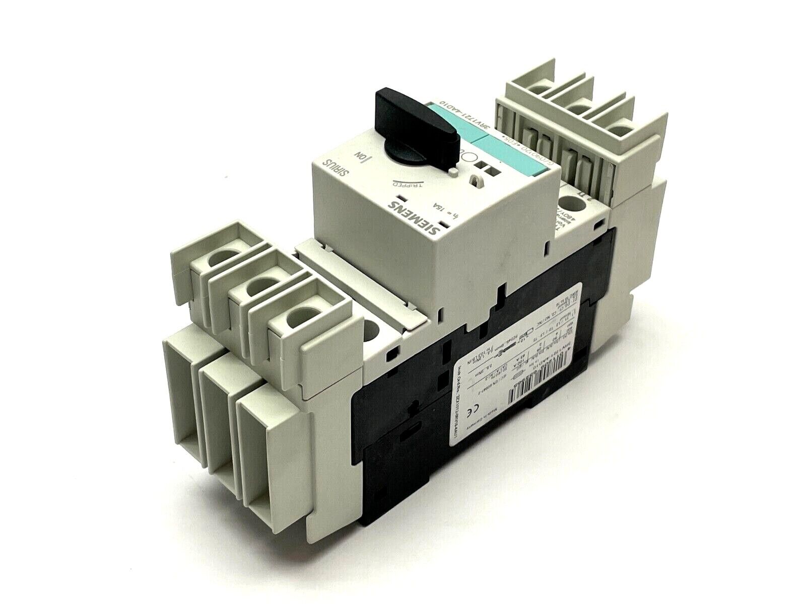 Siemens 3RV1721-4AD10 Circuit Breaker - Maverick Industrial Sales