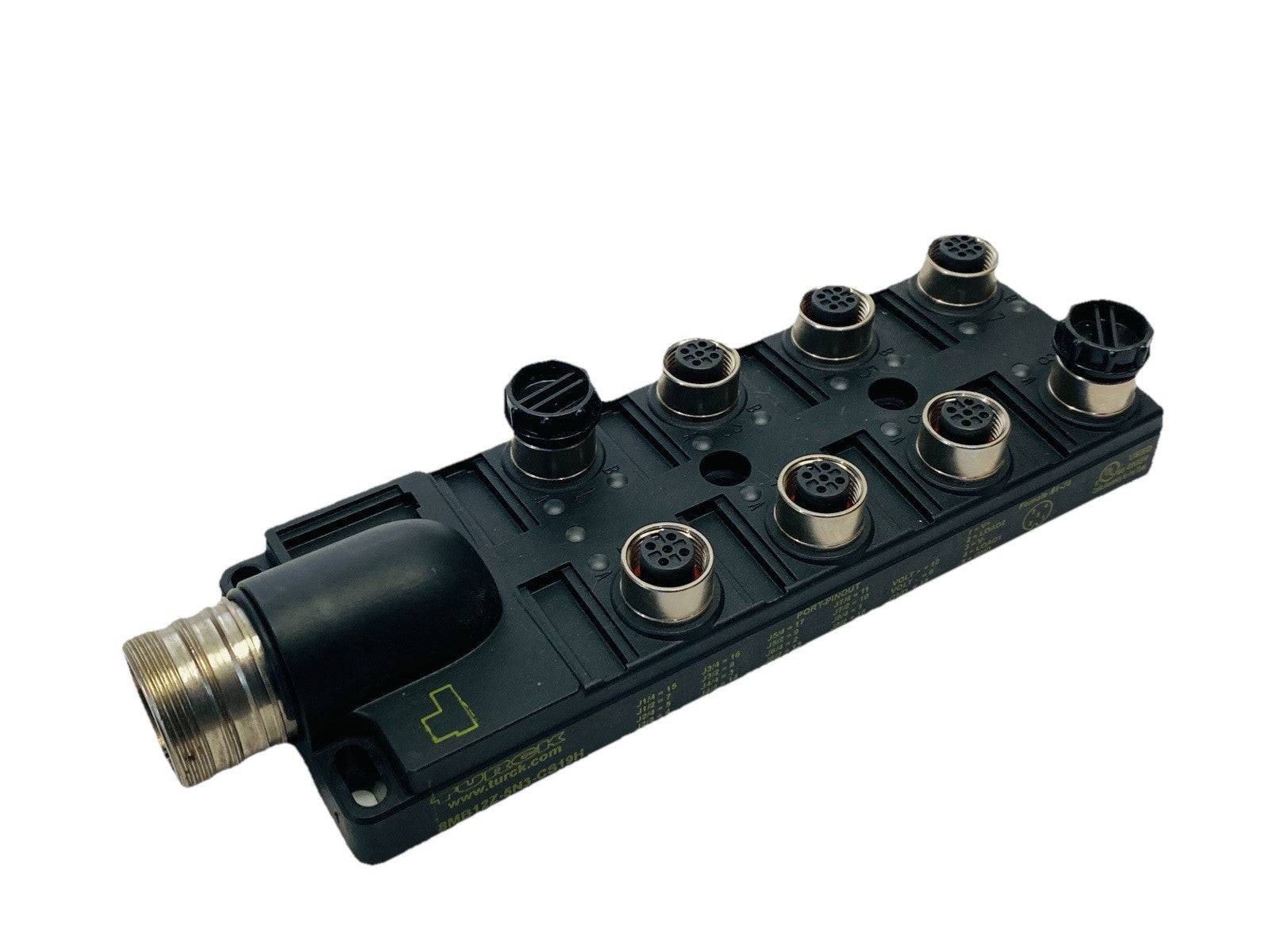 Turck 8MB12Z-5N3-CS19H Actuator Sensor Junction Box 8-Port M12 5-Pin E8031606 - Maverick Industrial Sales