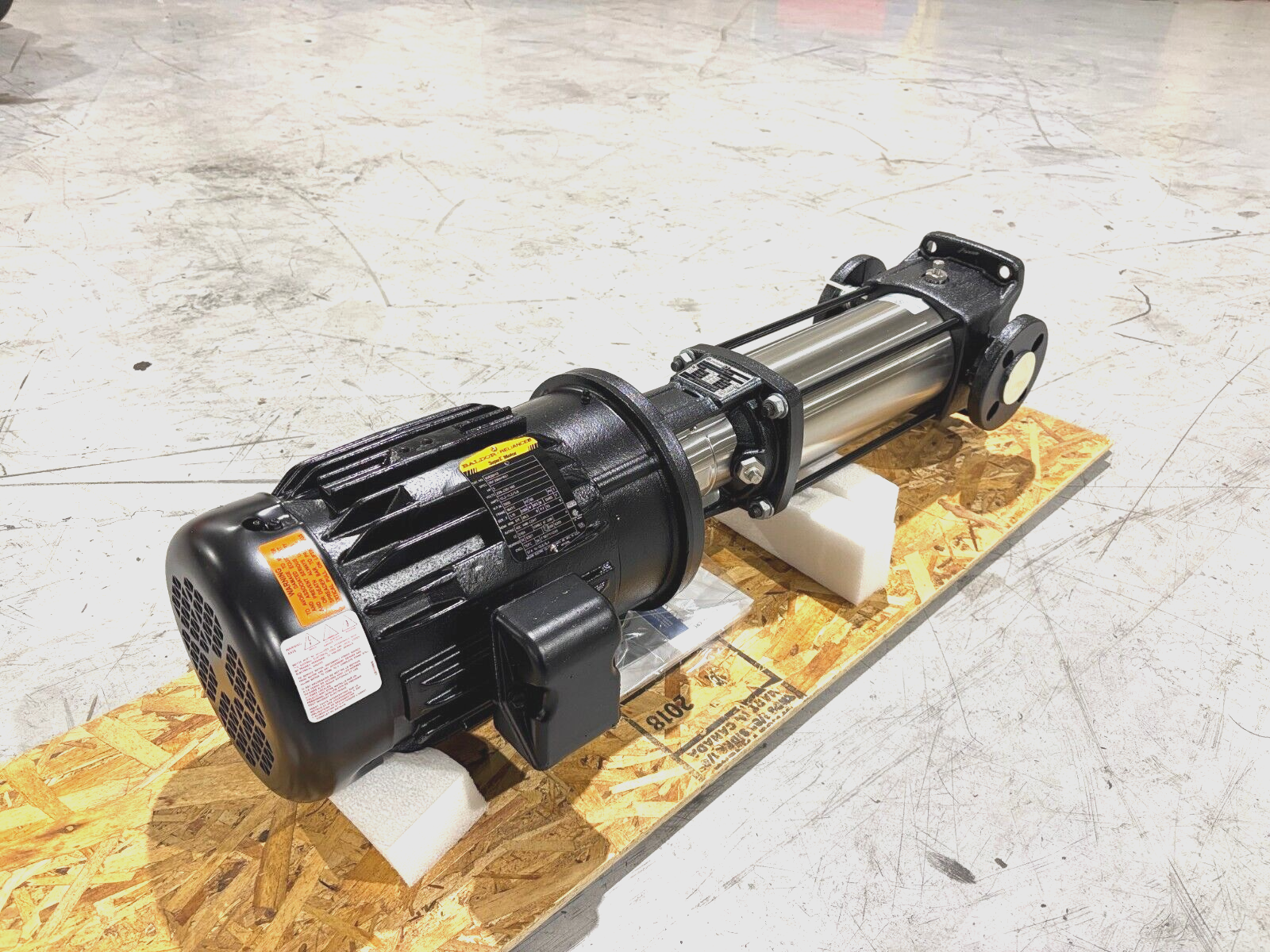Grundfos CR5-12 A-FGJ-A-E-HQQE Verticle Multistage Centrifugal Pump, 5HP - Maverick Industrial Sales