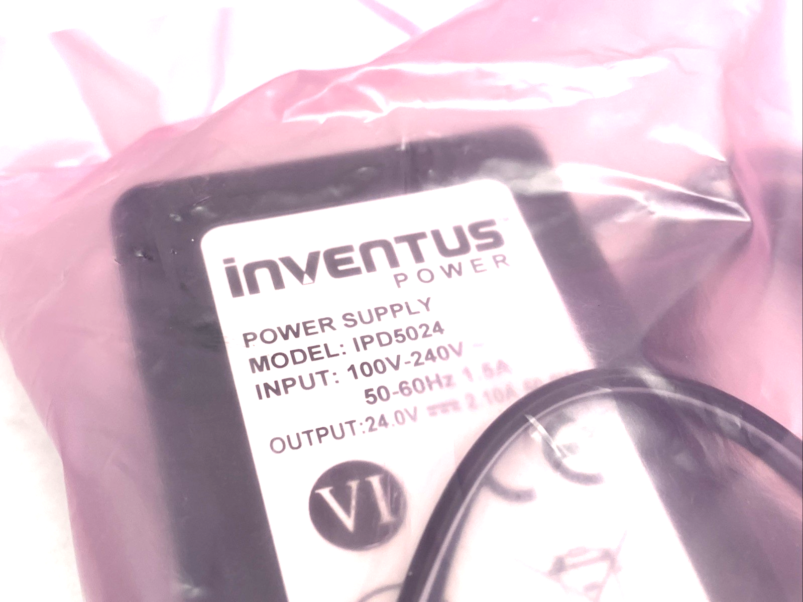 IPD5024 | Inventus Power Supply 100V-240V 24VDC 2.10A 50W - New - Maverick Industrial Sales
