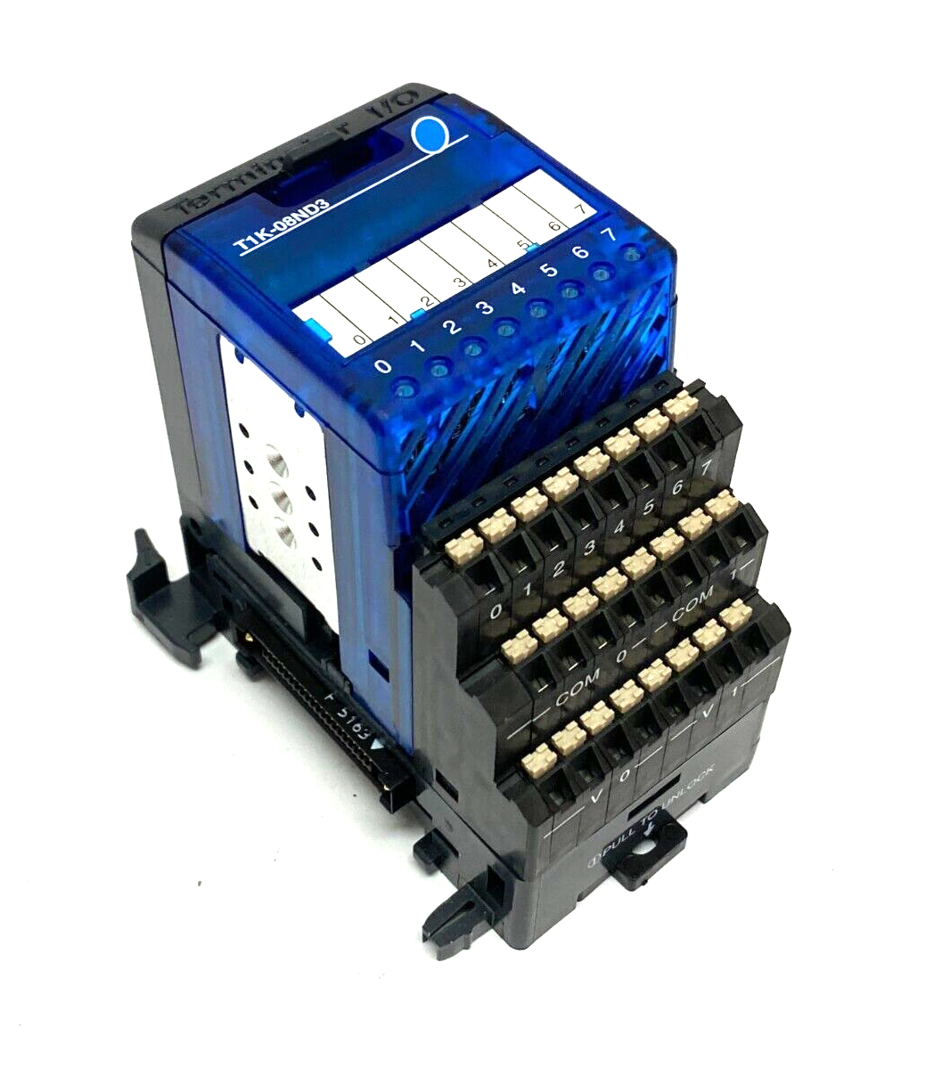 Automation Direct T1K-08ND3 Terminator I/O Discrete Input Module T1K-08B-1 Base - Maverick Industrial Sales