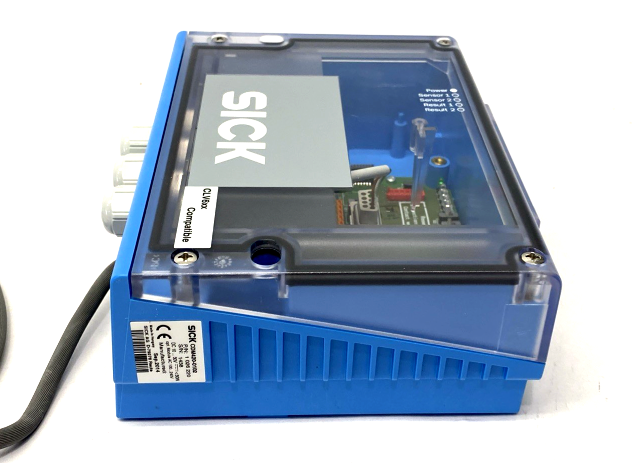 Sick CDM420-0102 CDM Junction Box/Power Supply CLV6xx, DB15 DB9, 1026220 - Maverick Industrial Sales
