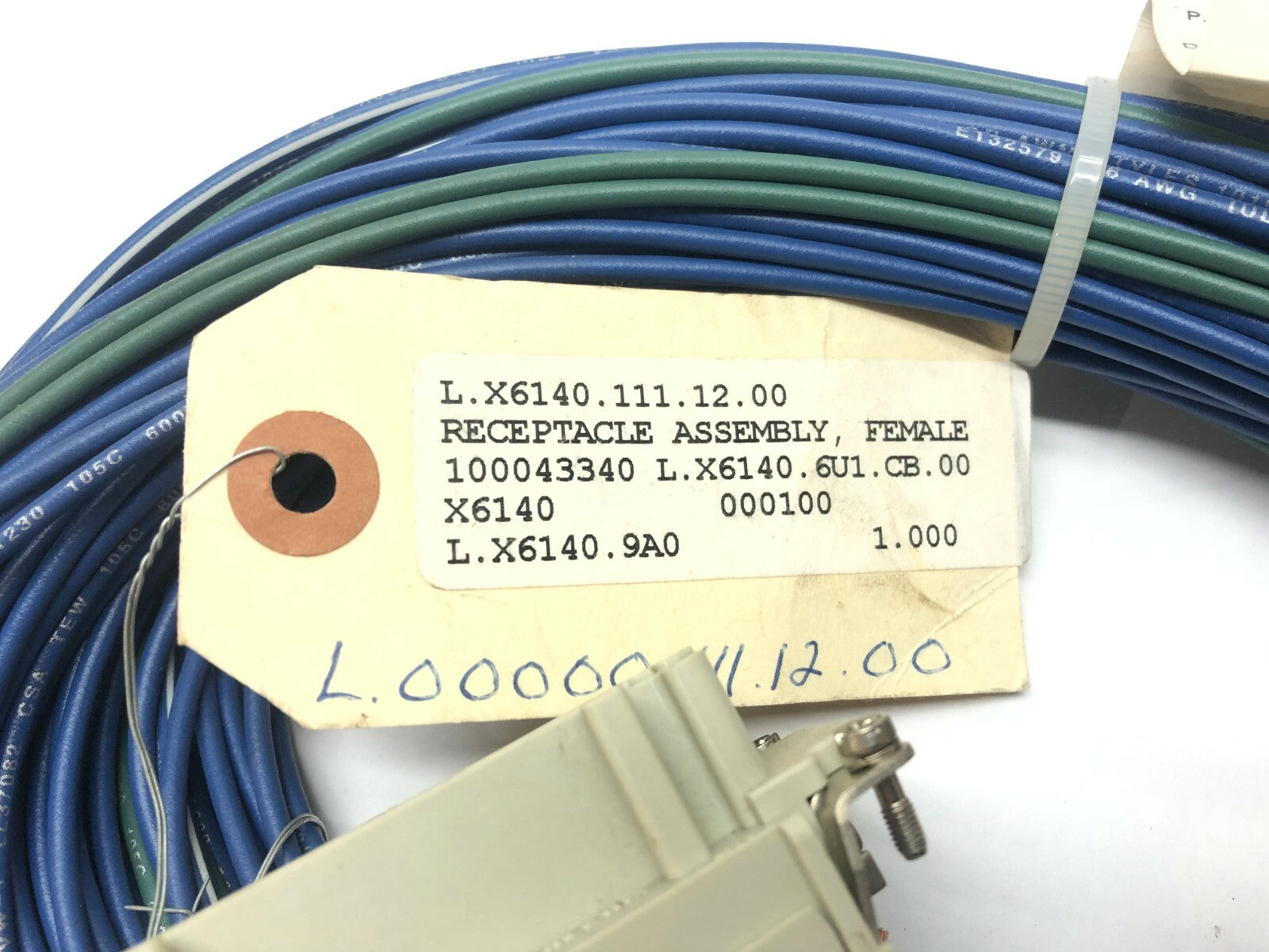 Gilman HES16-2R-SPM4-E 10 FT ABB Robot Control Cable, Female L.X6140.111.12.00 - Maverick Industrial Sales