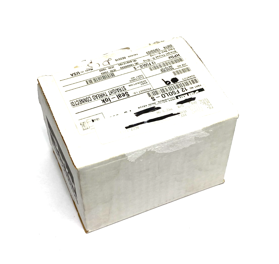 Parker 12 F5OLO-S Seal-Lok Straight Threaded Connector BOX OF 9 - Maverick Industrial Sales
