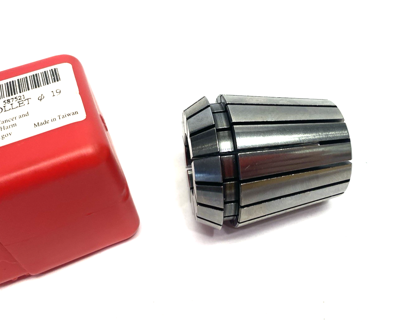Accupro 587521 ER Collet: ER40, 19.00 mm Collet Size - Maverick Industrial Sales