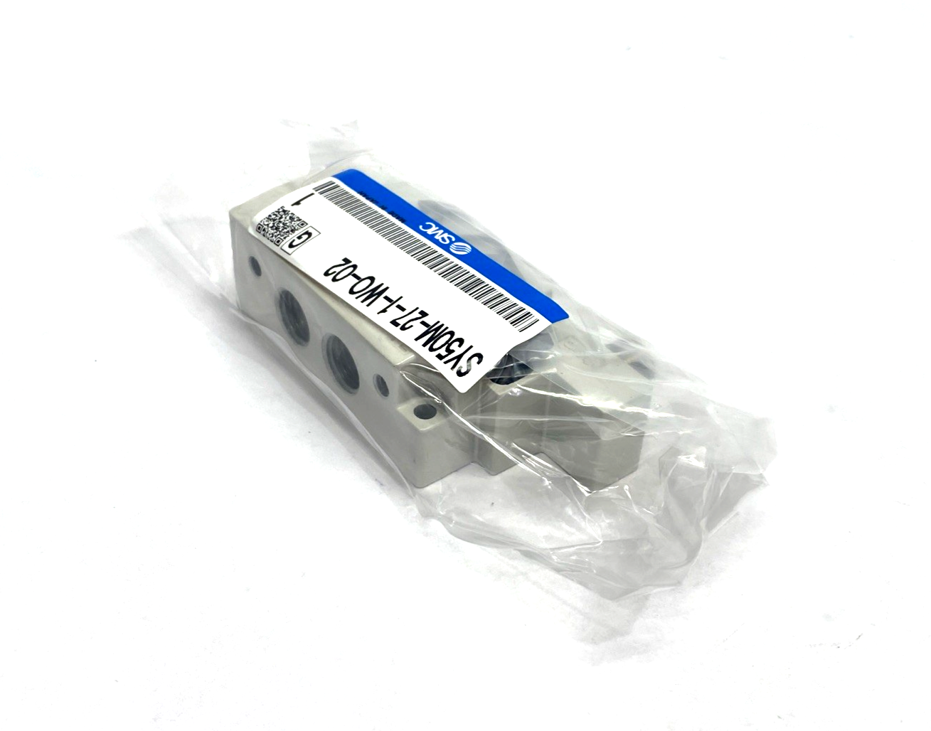 SMC SY50M-27-1-WO-02 Valve Subplate/Base 1/4" NPT - Maverick Industrial Sales