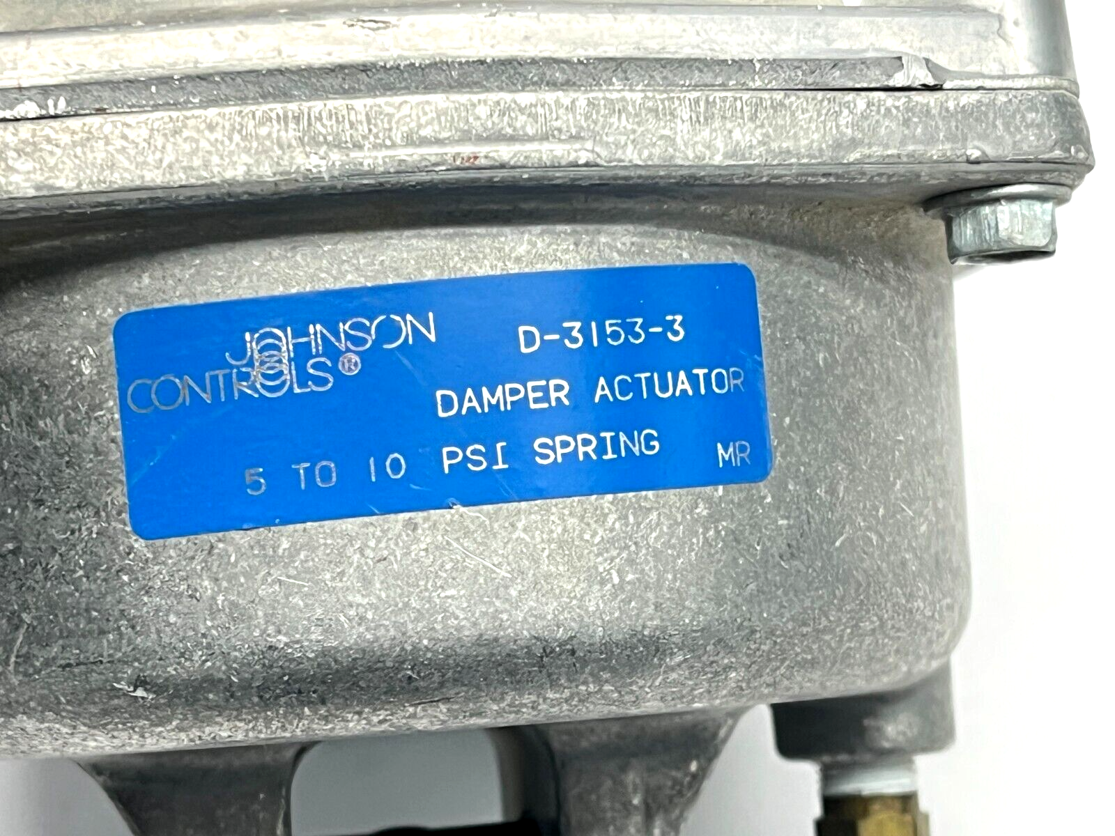 Johnson Controls D-3153-3 Pneumatic Damper Actuator 5 to 10 PSI Spring - Maverick Industrial Sales