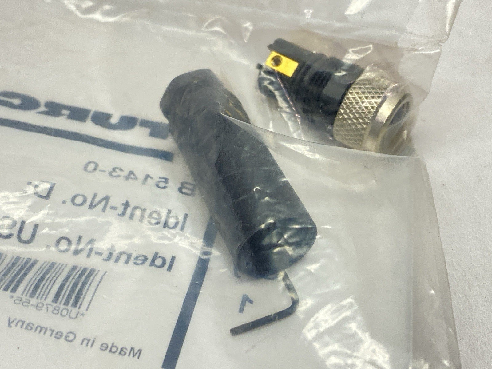 Turck B 5143-0 Field Wireable Connector Female M8 4-Pin U0879-55 - Maverick Industrial Sales