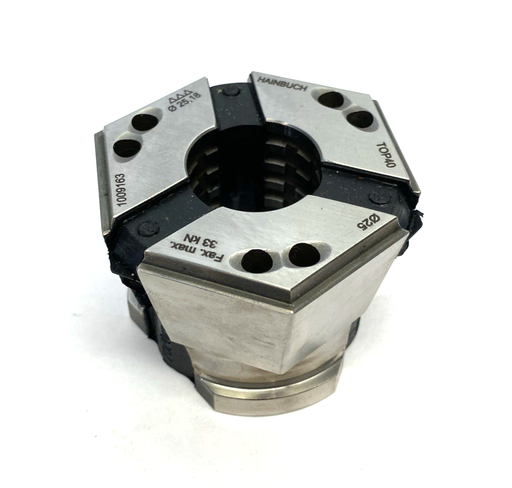 1009163 | Hainbuch Clamping Head TOP40 25mm Dia. Round Profile - Used - Maverick Industrial Sales