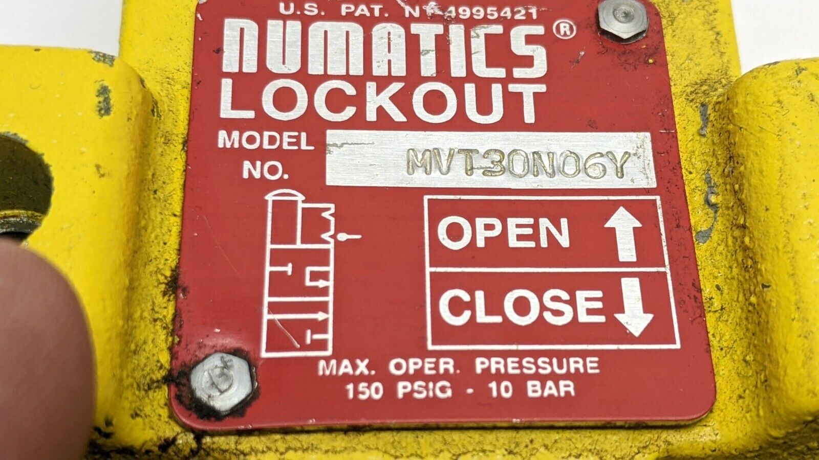 Numatics MVT30N06Y Modular Slo-Start Lockout Valve 3/4" NPT - Maverick Industrial Sales