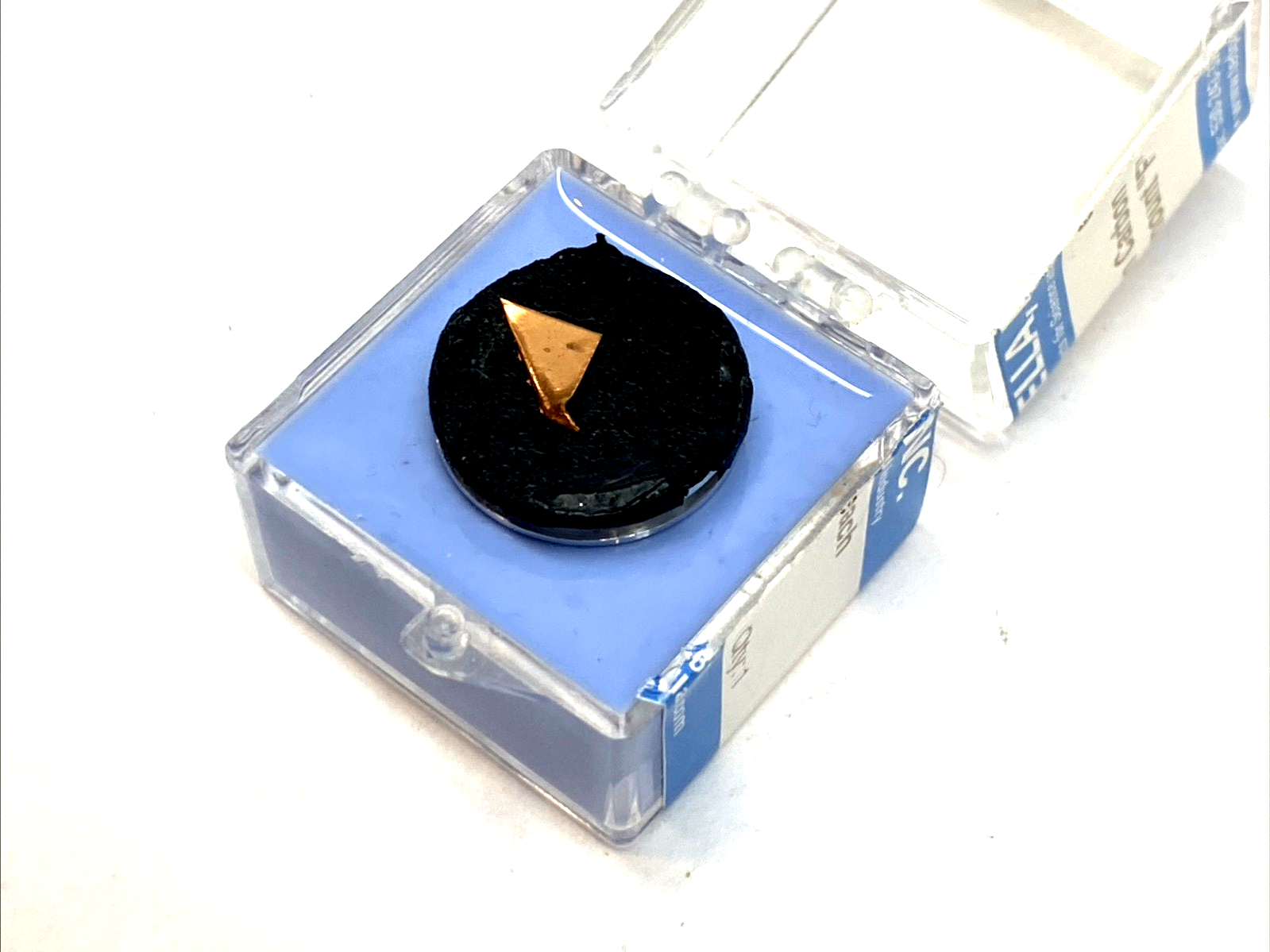 617-F | Ted Pella SEM Gold on Carbon Test Specimen High Resolution Mount F - Used - Maverick Industrial Sales