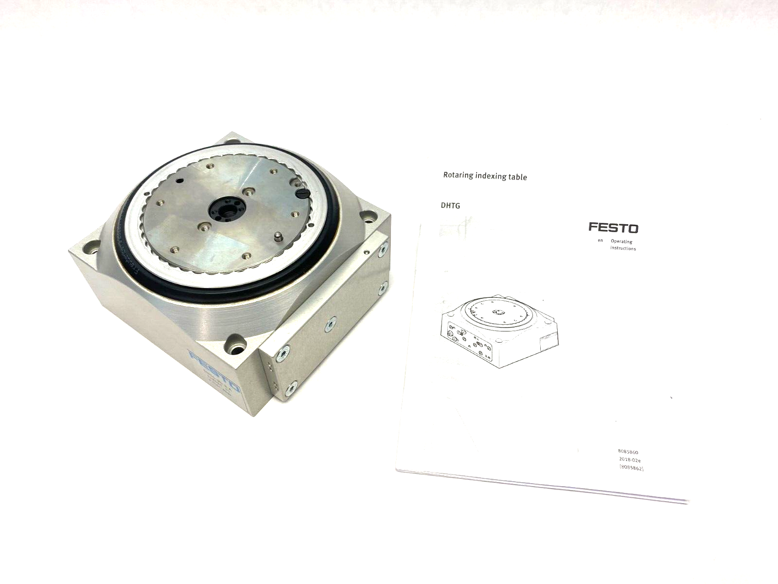 Festo DHTG-90-8-A Rotary Indexing Table Pitch 8 Size 90, Dbl-Acting, 548085 - Maverick Industrial Sales