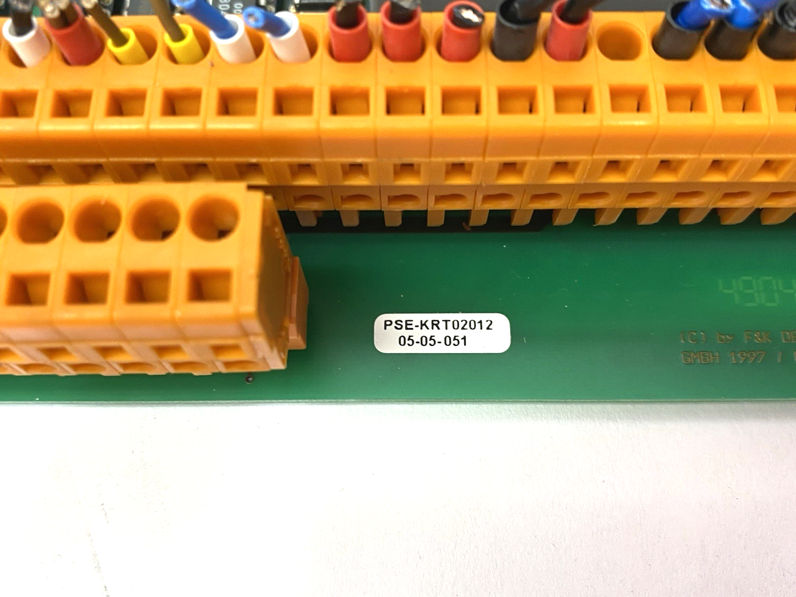 PSE-KRT02012 | F&K Delvotec Bonding Machine Power Control Board 1146 - Used - Maverick Industrial Sales