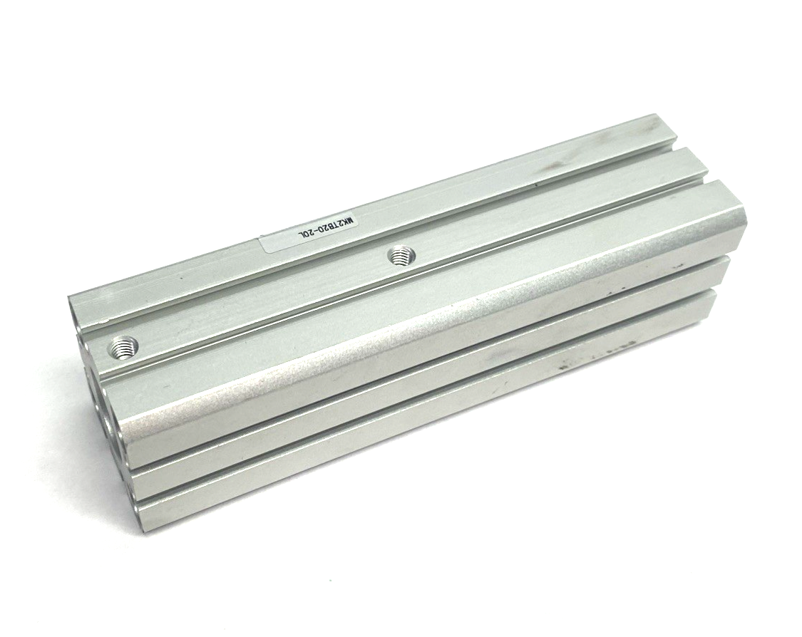 MK2TB20-20L | SMC Pneumatic Rotary Clamping Cylinder, Double-Acting, 20mm Bore - Used - Maverick Industrial Sales