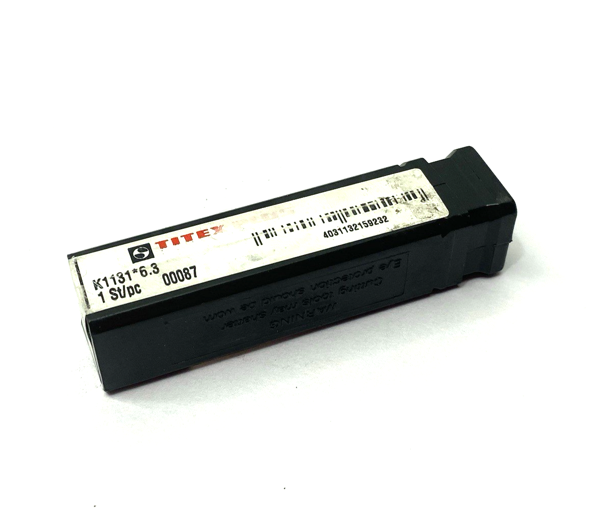 K1131-6.3 | Walter Titex Center Dill, Left Hand, 6.3mm Tip Dia. 60° - New – Open box - Maverick Industrial Sales