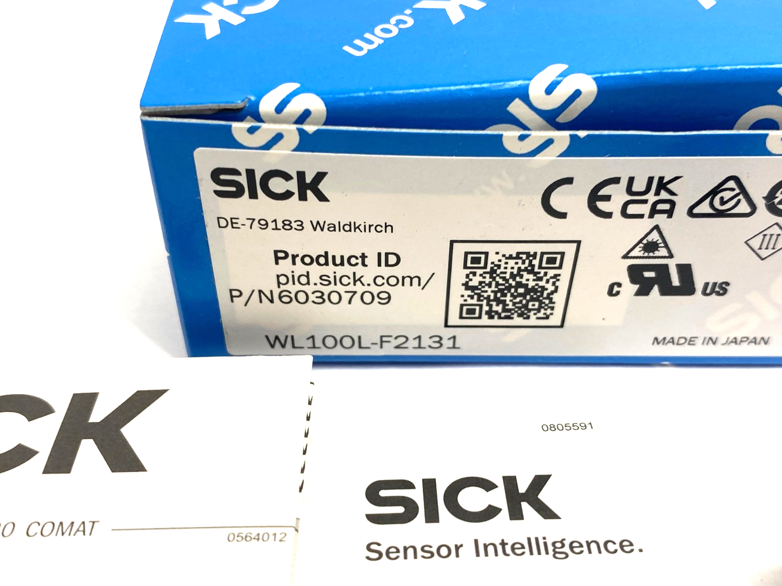 Sick WL100L-F2131 Photoelectric Retro-Reflective Sensor Kit, W100 Laser 6030709 - Maverick Industrial Sales