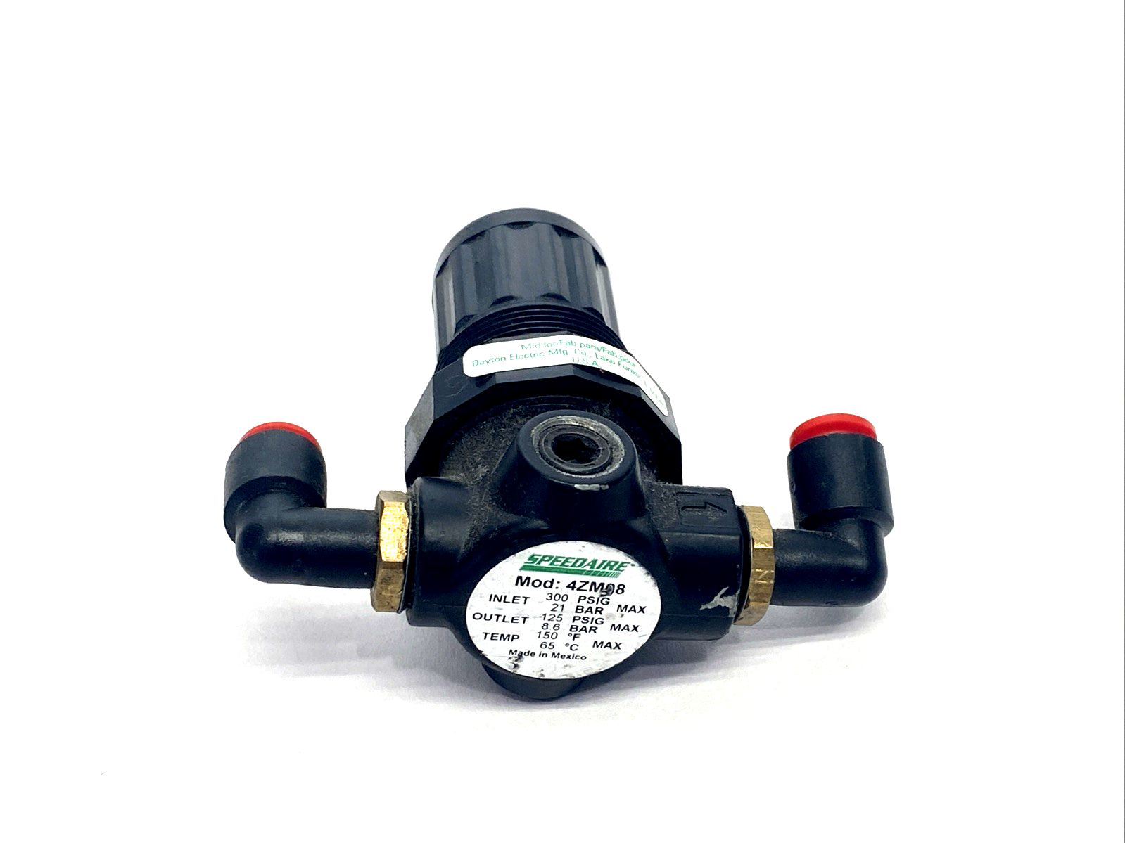 Speedaire 4ZM08 Air Regulator 1/4" NPT 5-125psi - Maverick Industrial Sales