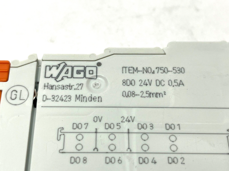 Wago 750-530 Digital Output Module 8-Channel - Maverick Industrial Sales