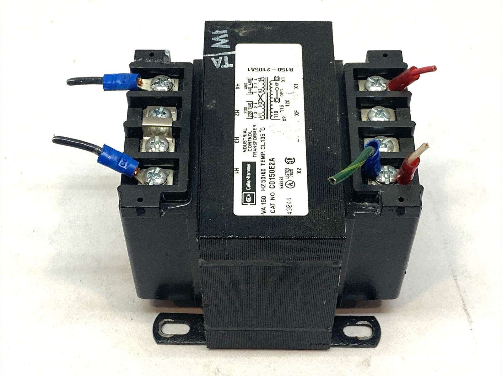 Cutler Hammer C0150E2A Industrial Control Transformer 150VA 50-60HZ 240/480V - Maverick Industrial Sales