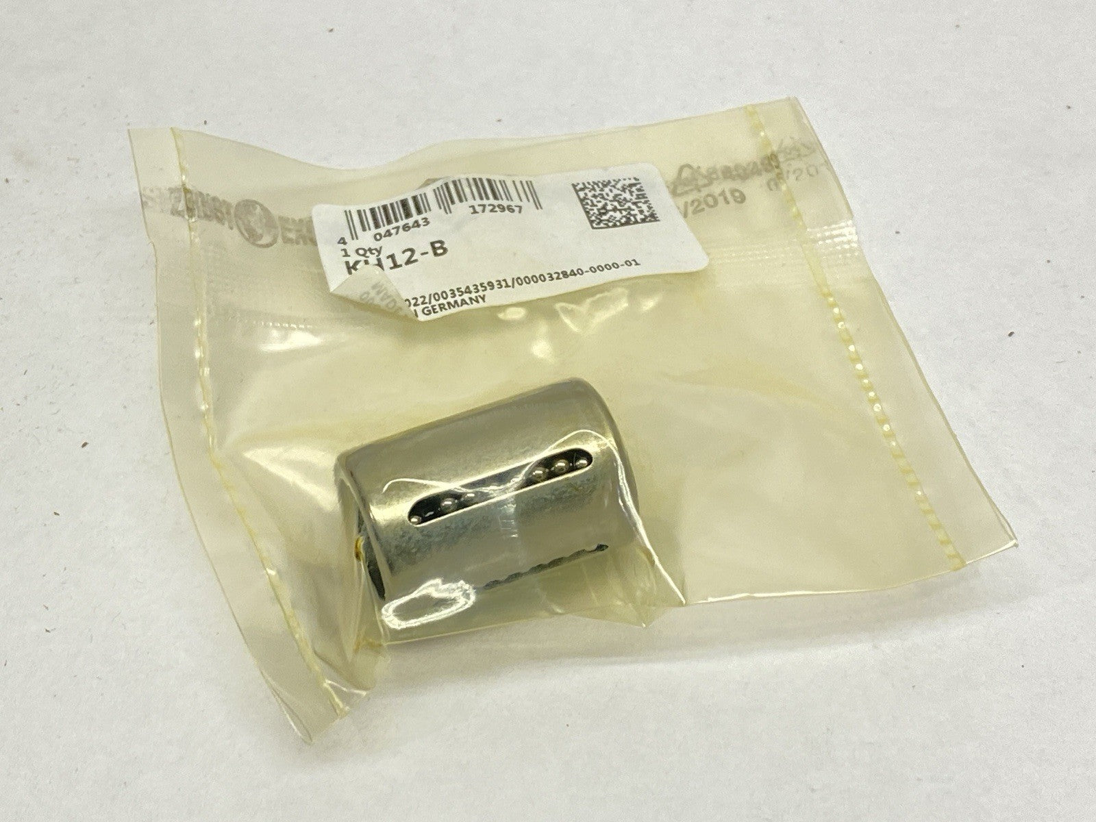Schaeffler KH12-B Linear Ball Bearing 12mm Shaft Diameter 19mm OD 28mm Length - Maverick Industrial Sales