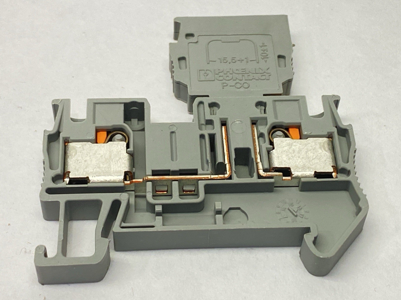 PT 4-MT | Phoenix Contact Knife Disconnect Terminal Block 3211933 w/ P-CO LOT OF 6 - Used - Maverick Industrial Sales