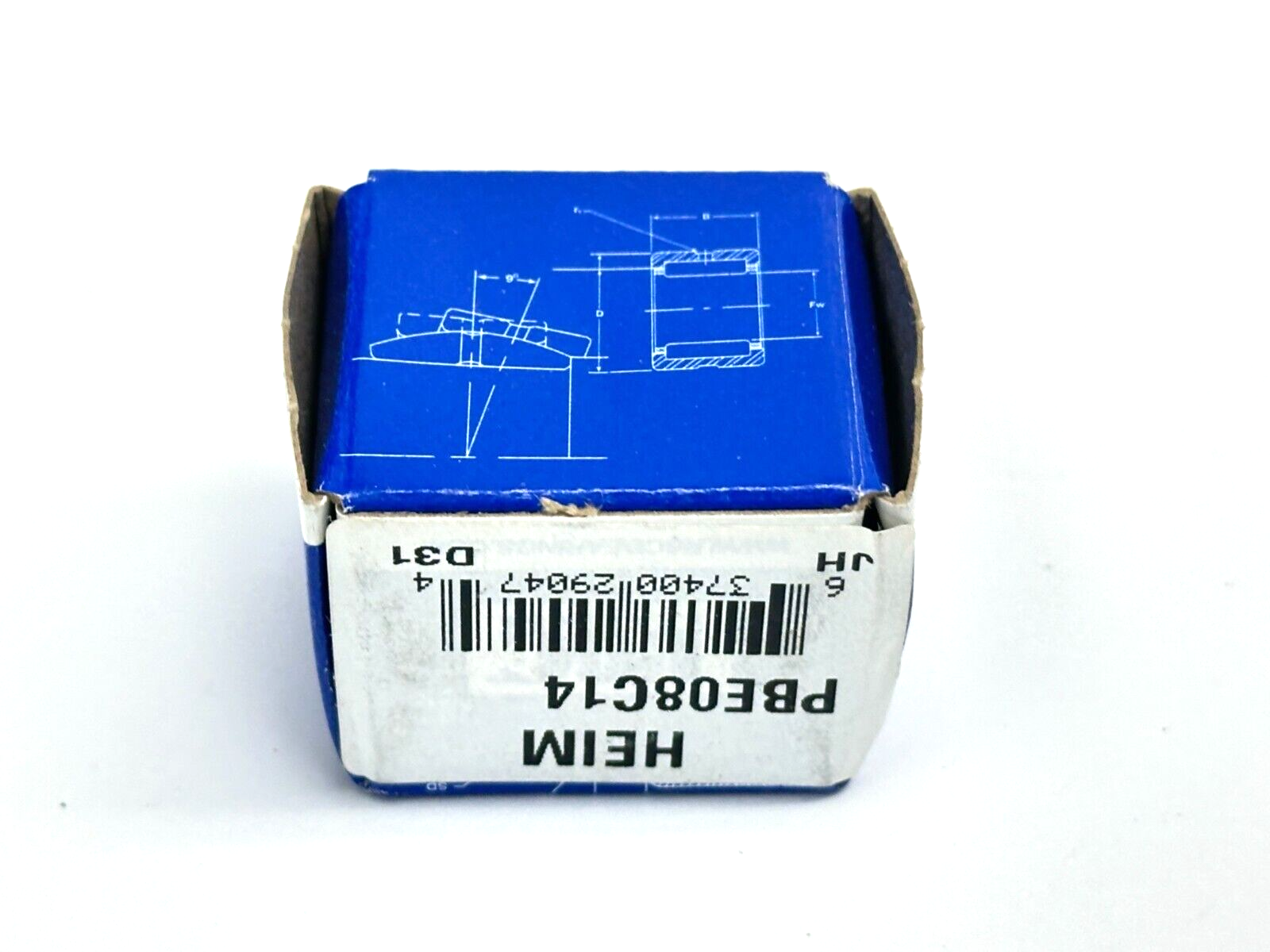 RBC PBE08C14 Self-Lubricating Bearing 1/2" Bore 7/8" OD - Maverick Industrial Sales