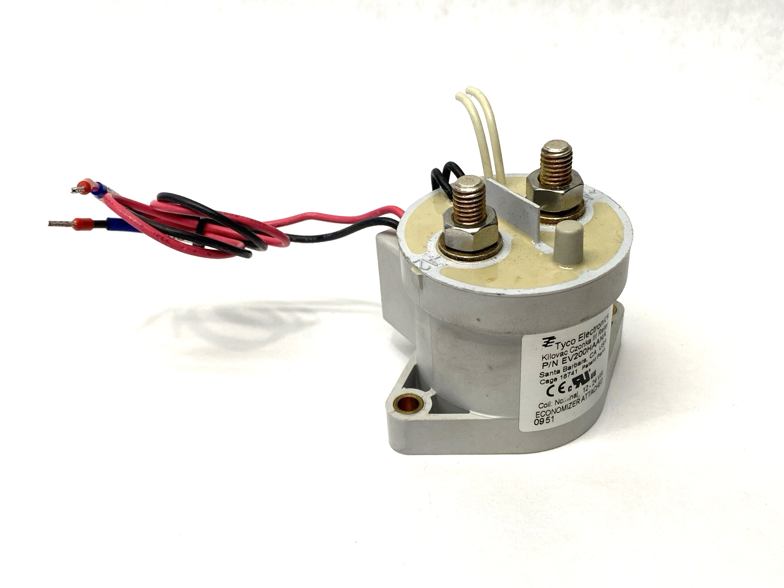 EV200HAANA | Tyco Electronics High Voltage Contactor 500A CUT CORDS - Used - Maverick Industrial Sales