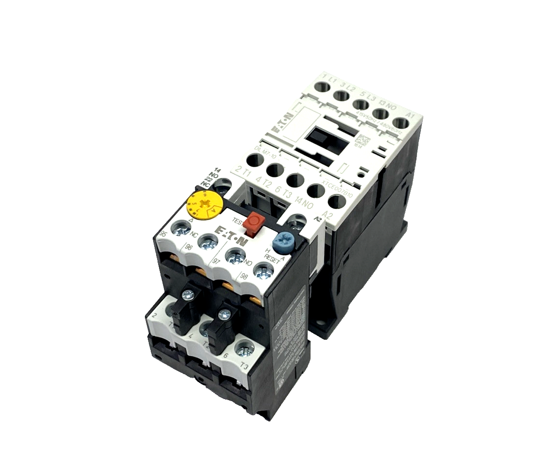XTAE007B10C006 | Eaton Electronic Motor Starter 480V 3P FVNR 7A Frame B XT IEC - New - Maverick Industrial Sales