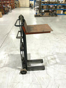 T&S Equipment Hydraulic Rolling Lift Cart, 55" Lift Height, 750 lbs. Capacity - Maverick Industrial Sales