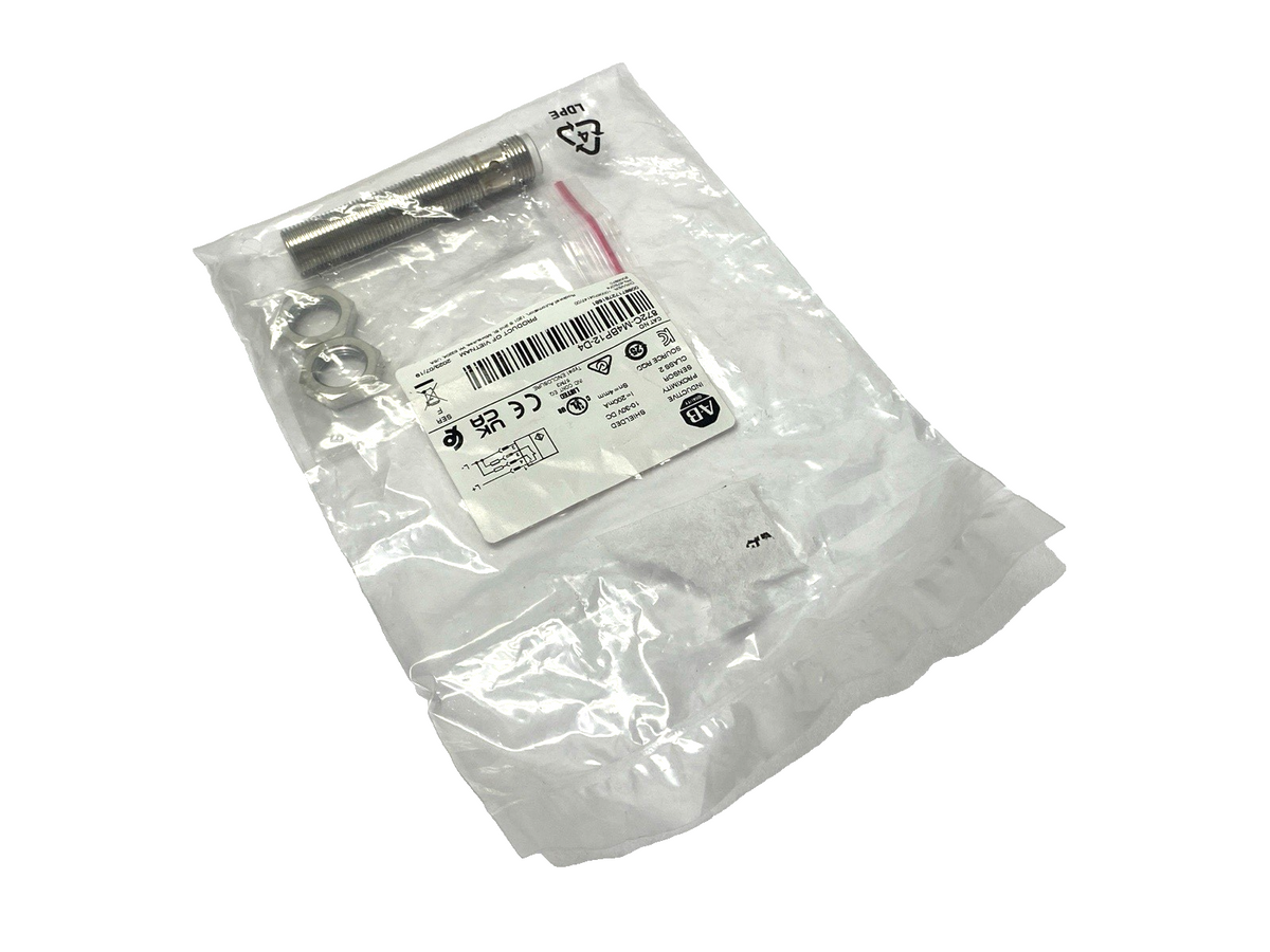872C-M4BP12-D4 | Allen Bradley Ser. F Inductive Proximity Sensor 4mm Sense Distan. - New - Maverick Industrial Sales