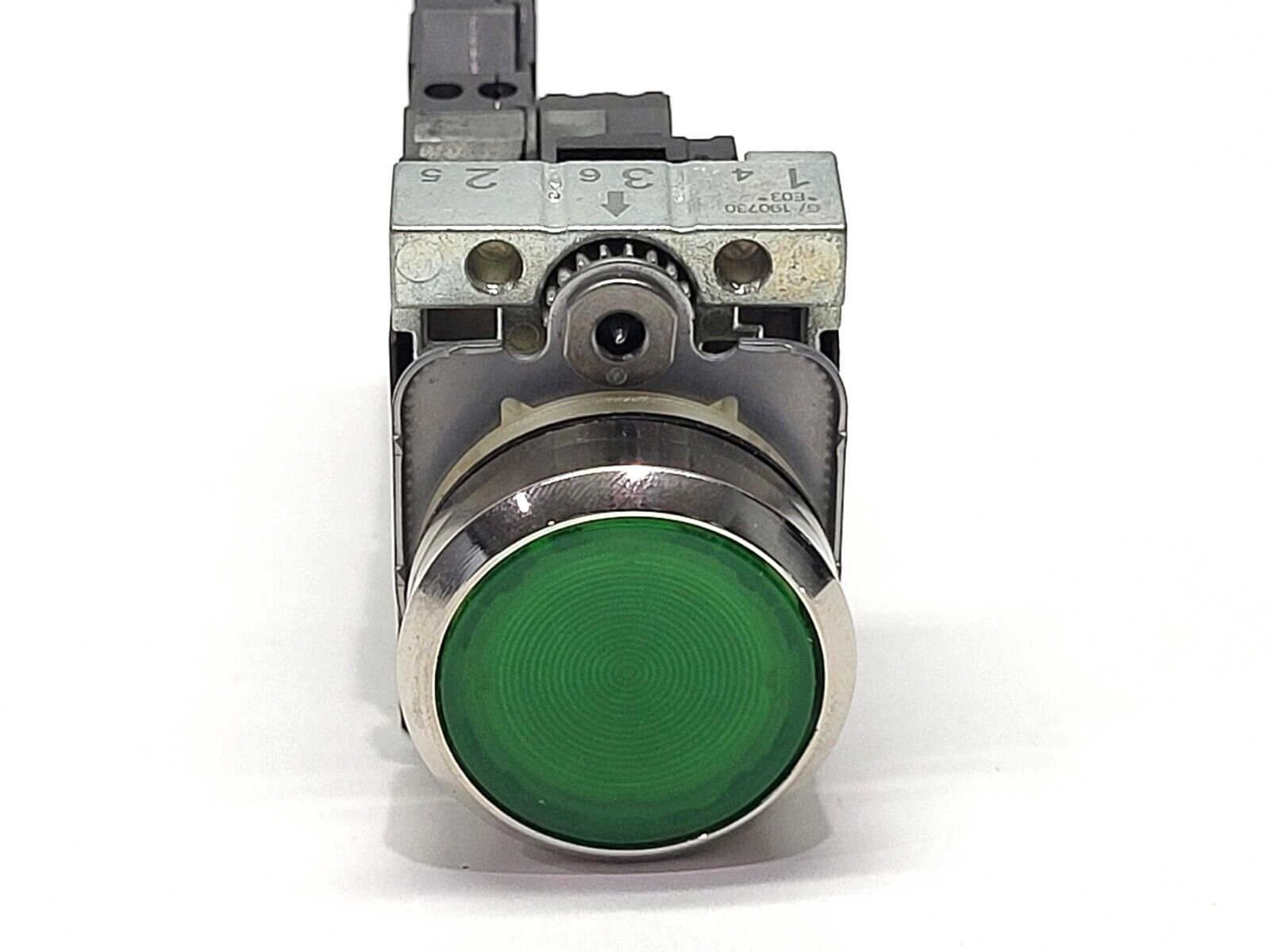 Siemens 3SU11520AB403F Pushbutton Switch - Maverick Industrial Sales