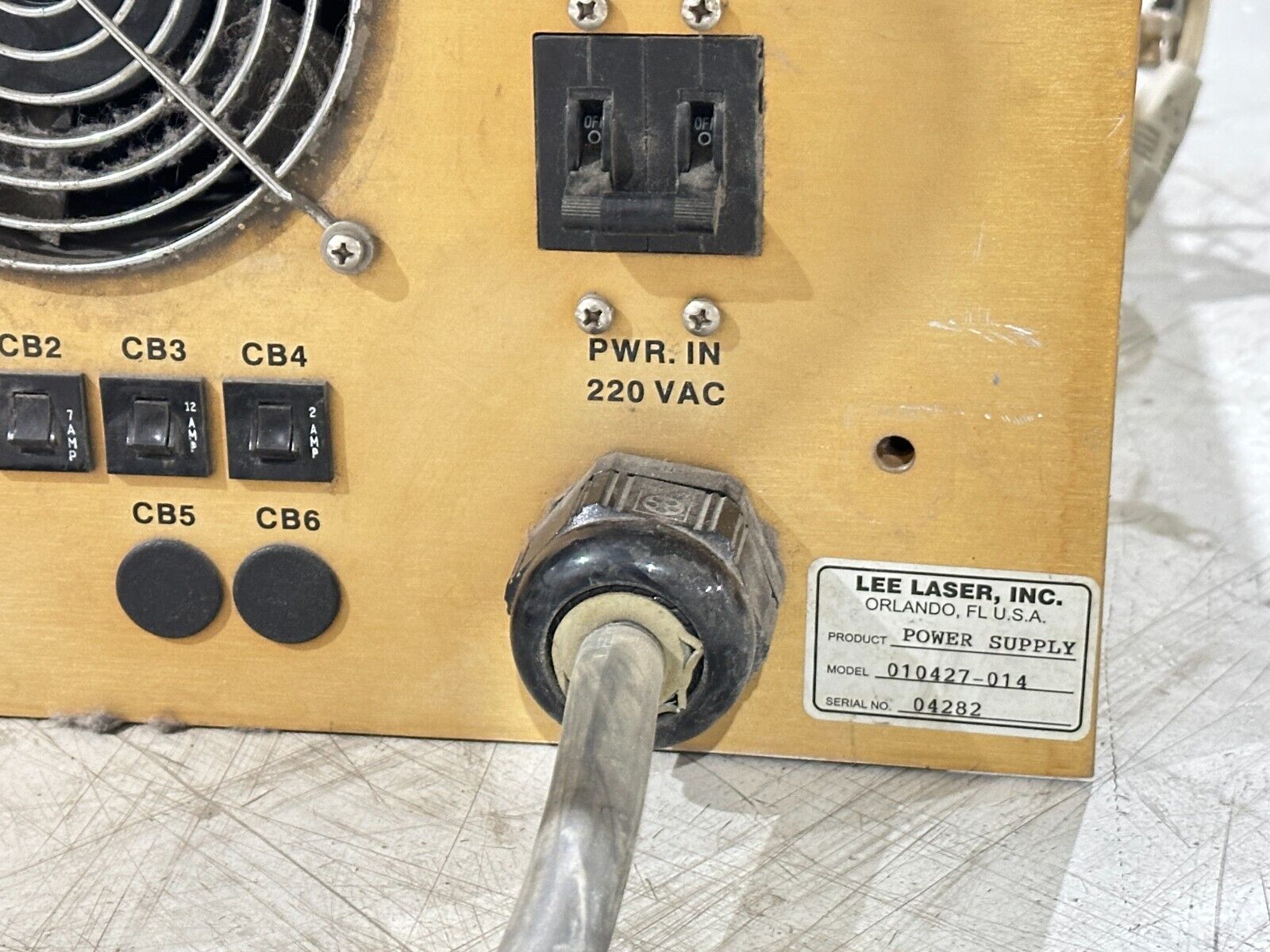 Alase Technologies 010427-014 VersaScribe DP20 Power Supply Lee Laser 010427-014 - Maverick Industrial Sales