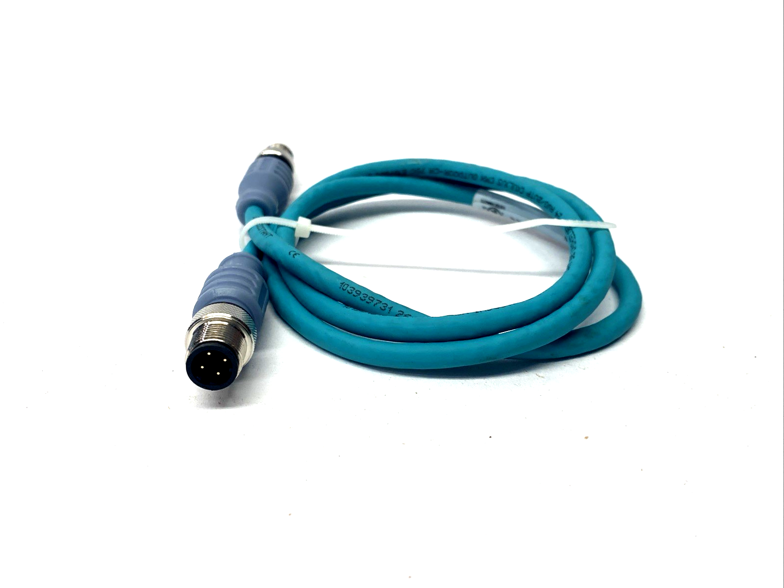Turck RSCD RSCD 440-1M Ethernet Cordset M12 4-Pin 1m U3-00042 LOT OF 2 - Maverick Industrial Sales