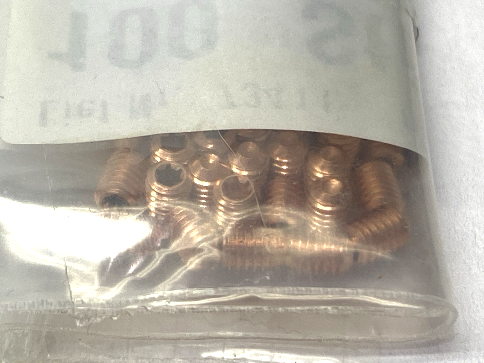Hesse 40902 Copper Transducer Screw Kit w/ Hex Star Bit M3X4 PACKAGE OF 400 - Maverick Industrial Sales