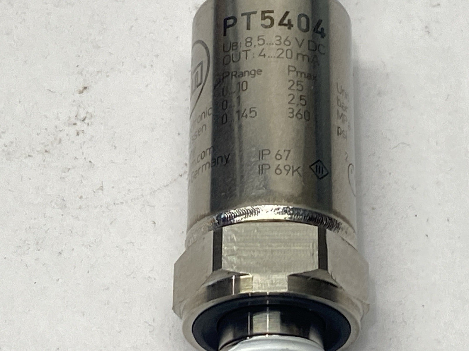ifm PT5404 Pressure Transmitter PT-010-SEG14-A-ZVG/US/ /W - Maverick Industrial Sales