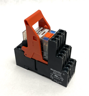 8869420000 | Weidmuller  Relay Socket Base w/ 8690200000 Relay - Used