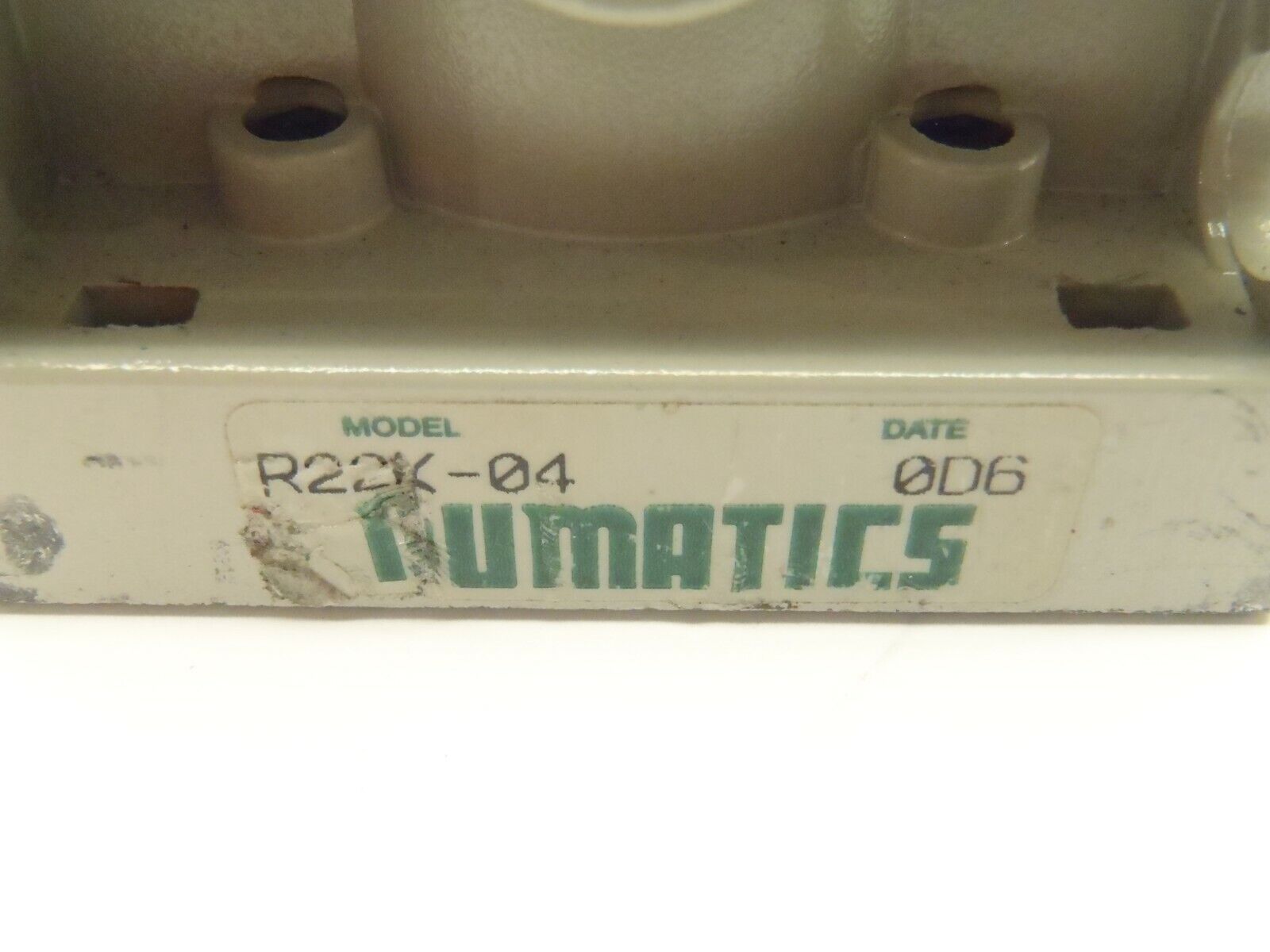 Numatics R22K-04 Pressure Regulator w/ Nordson Gauge - Maverick Industrial Sales