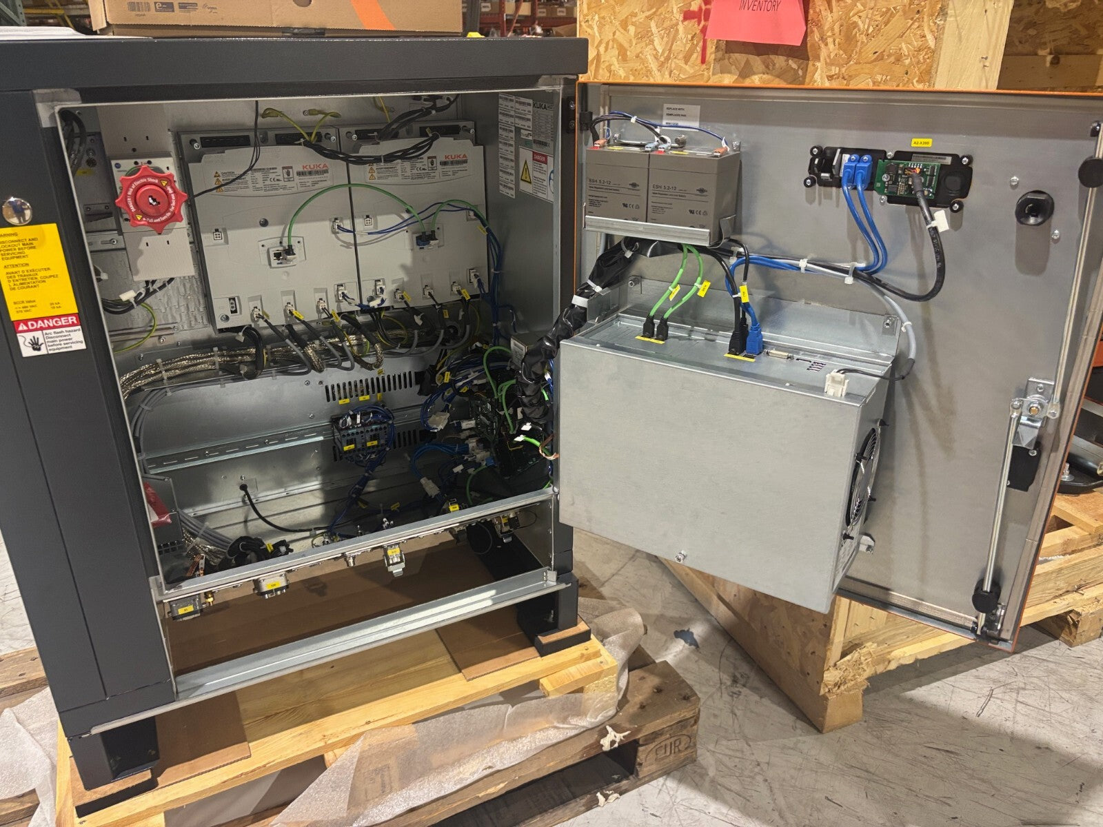 Kuka KR 210 R3100-2 / FLR Robot System w/ KR C4 NA UL Cabinet Controller, 2022 - Maverick Industrial Sales