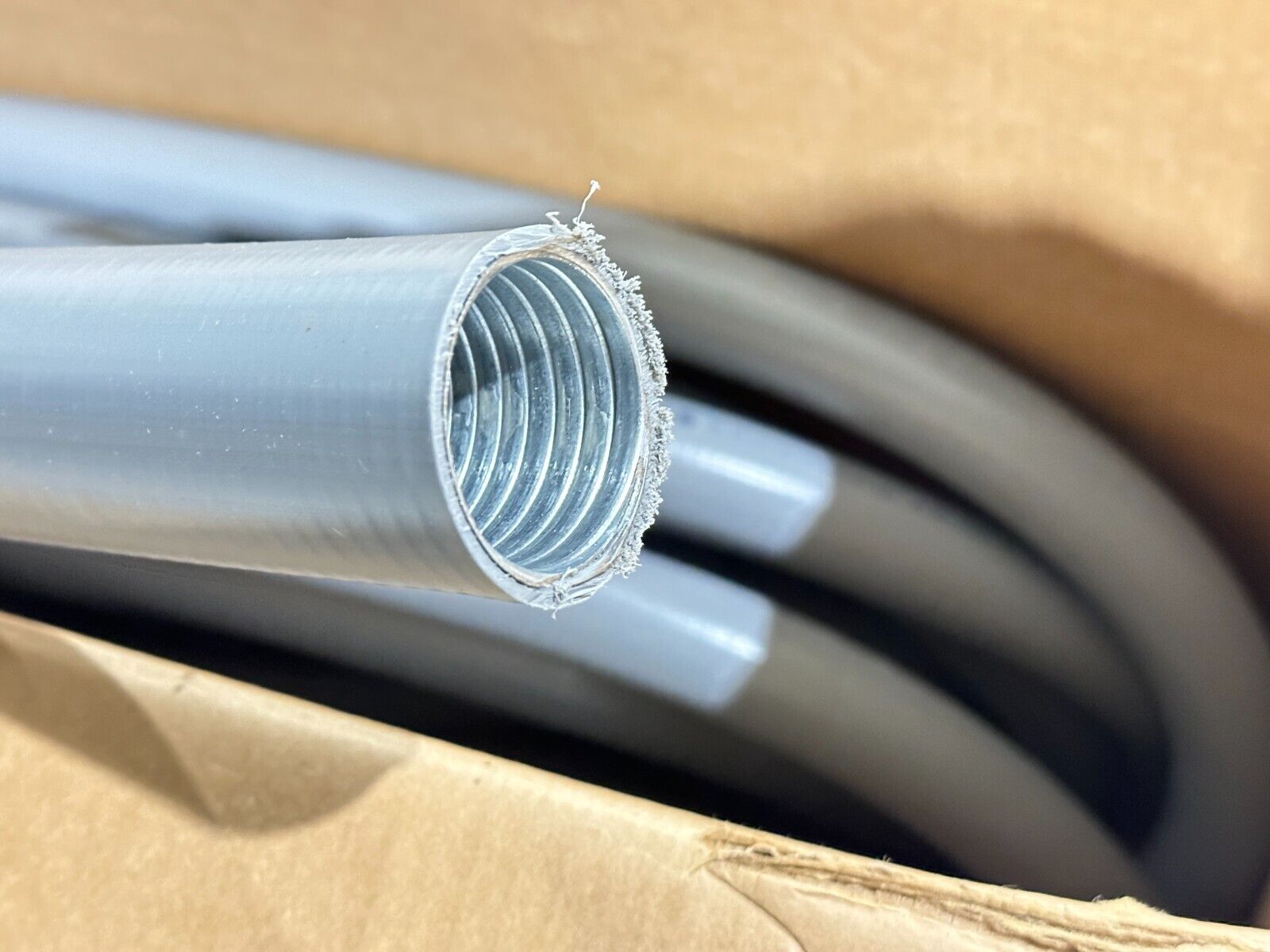 Electri-Flex 25102 Type LA Conduit 1-1/2in LA Gray Jacketed 50ft - Maverick Industrial Sales