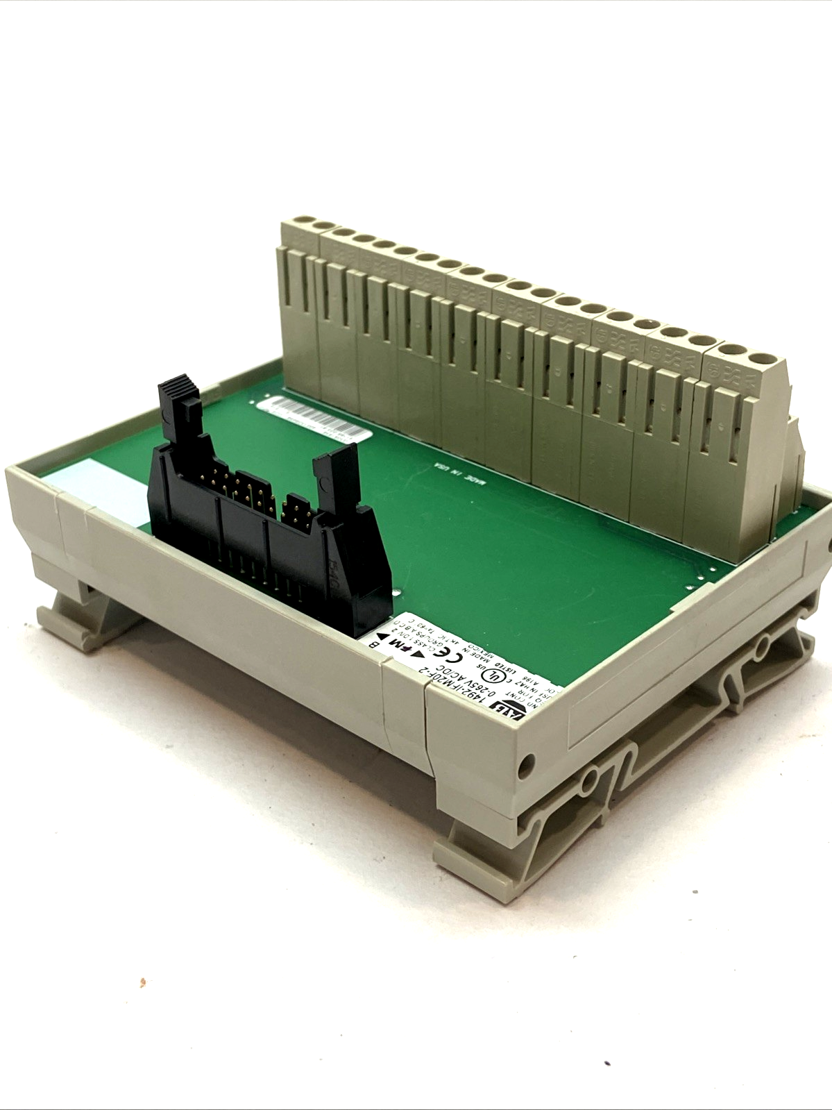 Allen Bradley 1492-IFM20F-2 IFM Module 20-Point Feed-Through Ser. B LOT OF 2 - Maverick Industrial Sales