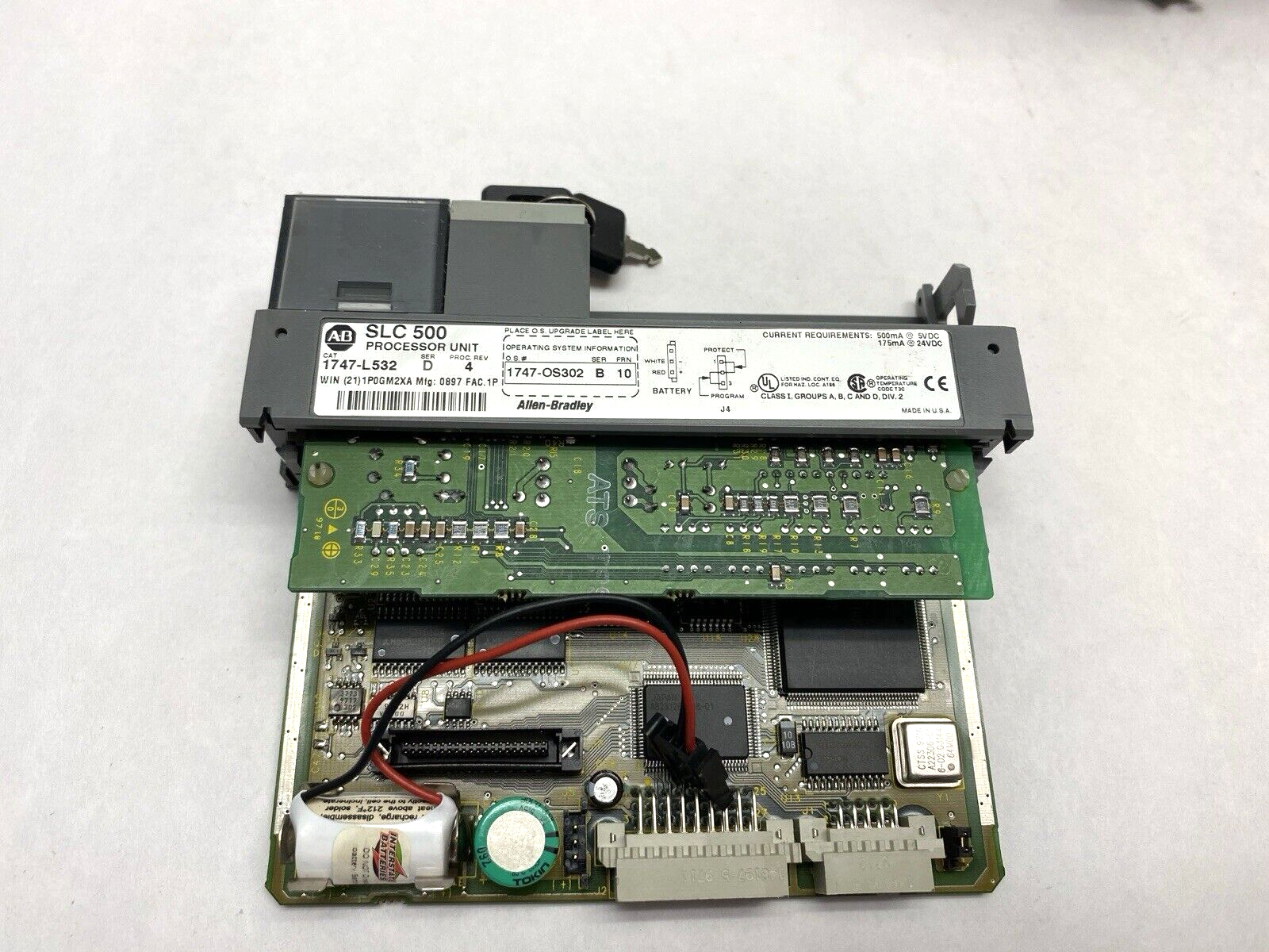 LOT OF 6 Allen Bradley SLC 500 Modules - For parts or not working - Maverick Industrial Sales