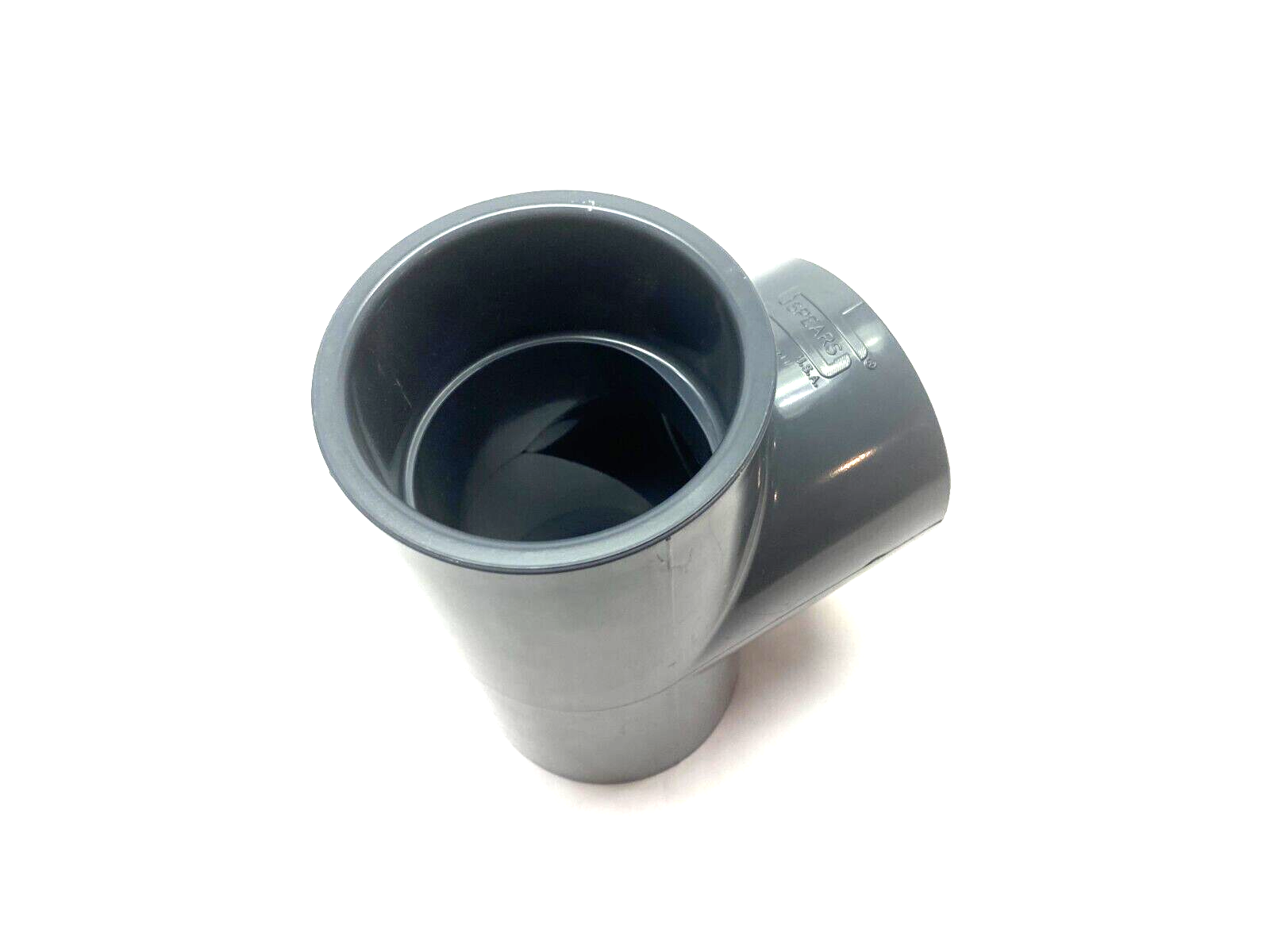 Spears 801-030 Tee Slip Socket Fitting Gray PVCI SCH 80 3" x 3" x 3" - Maverick Industrial Sales