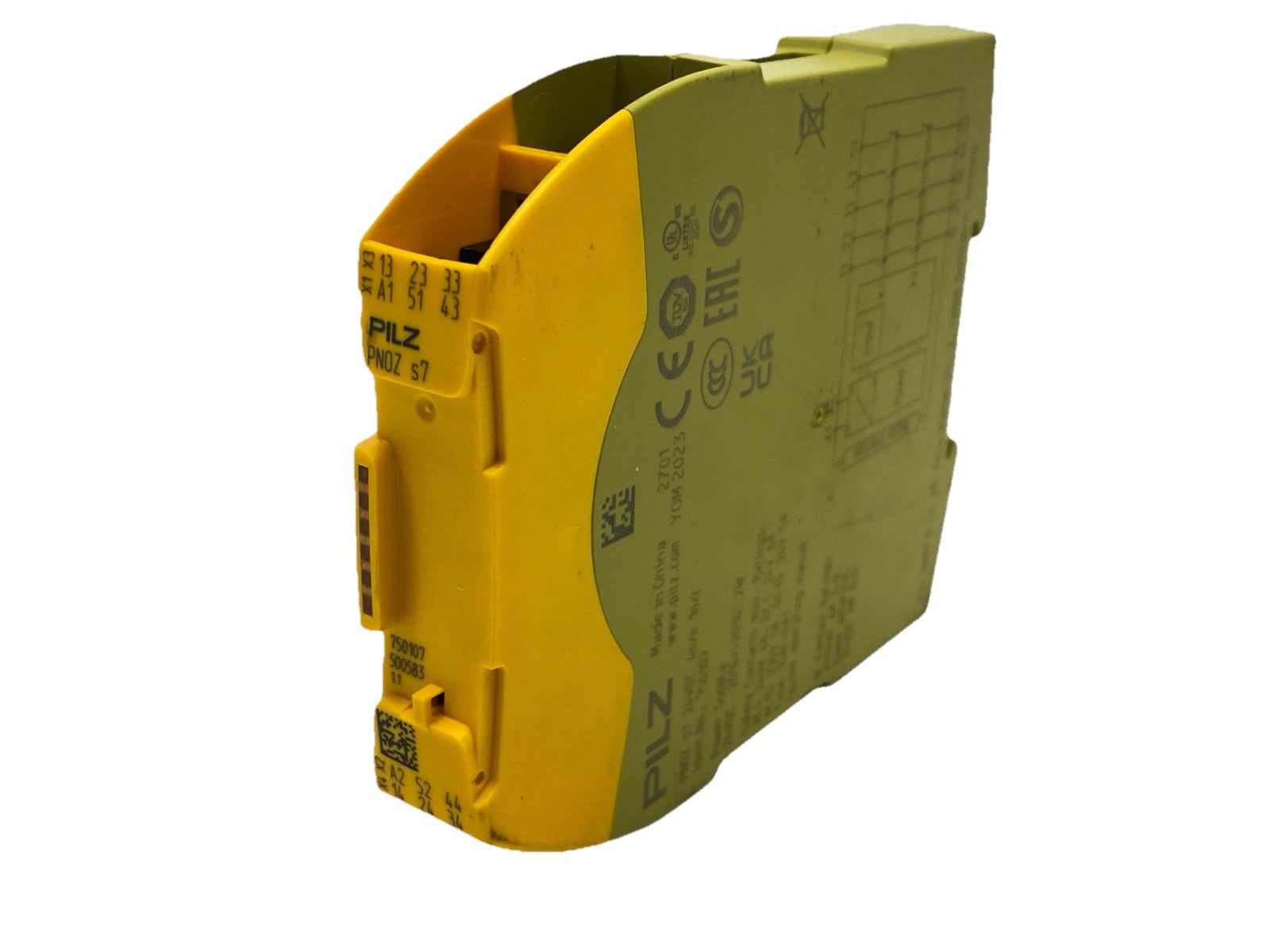 Pilz PNOZ s7 24VDC 4n/o 1n/c sigma Contact Safety Relay Module 750107 - Maverick Industrial Sales