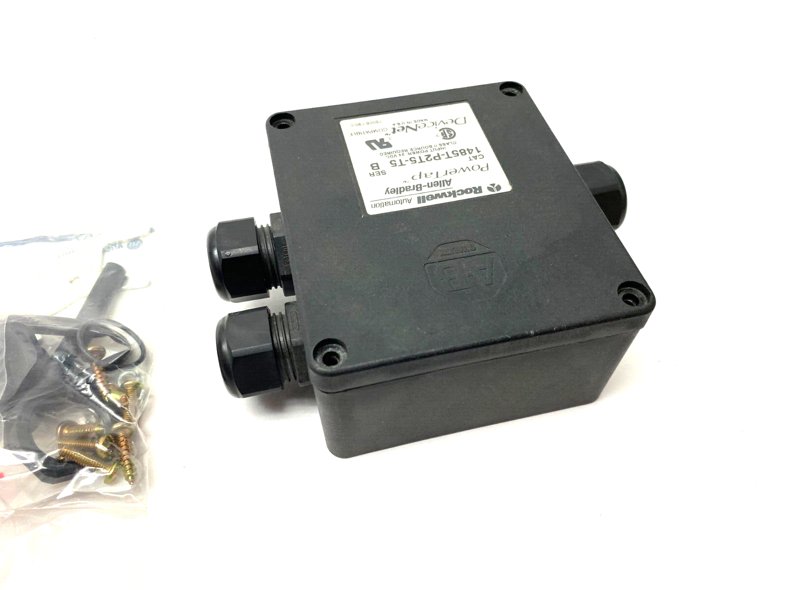 Allen Bradley 1485T-P2T5-T5 Ser. B PowerTap DeviceNet Power Device 24VDC - Maverick Industrial Sales