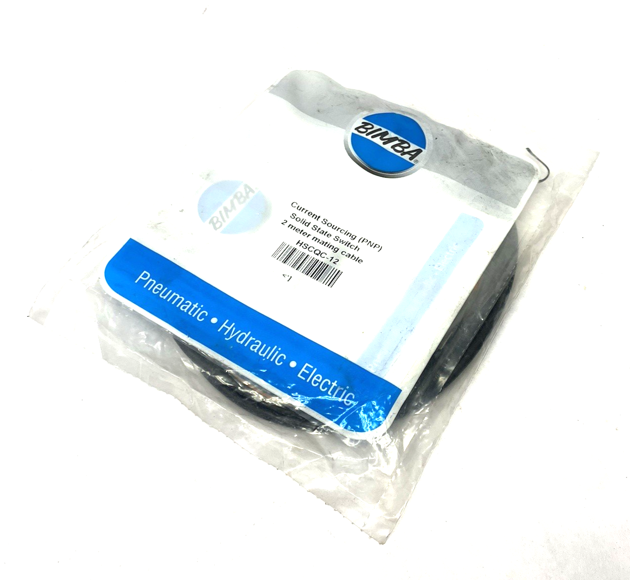 HSCQC-12 | Bimba Current Sourcing PNP Solid State Switch, 2m Mating Cable - New - Maverick Industrial Sales