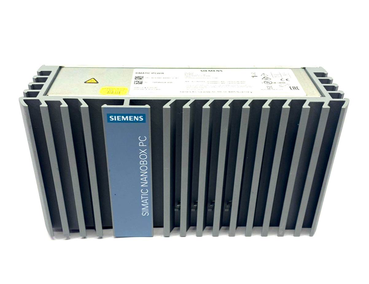 Siemens IPC227E SIMATIC Nanobox PC Industial Computer 6ES7647-8BB61-2CA1 - Maverick Industrial Sales