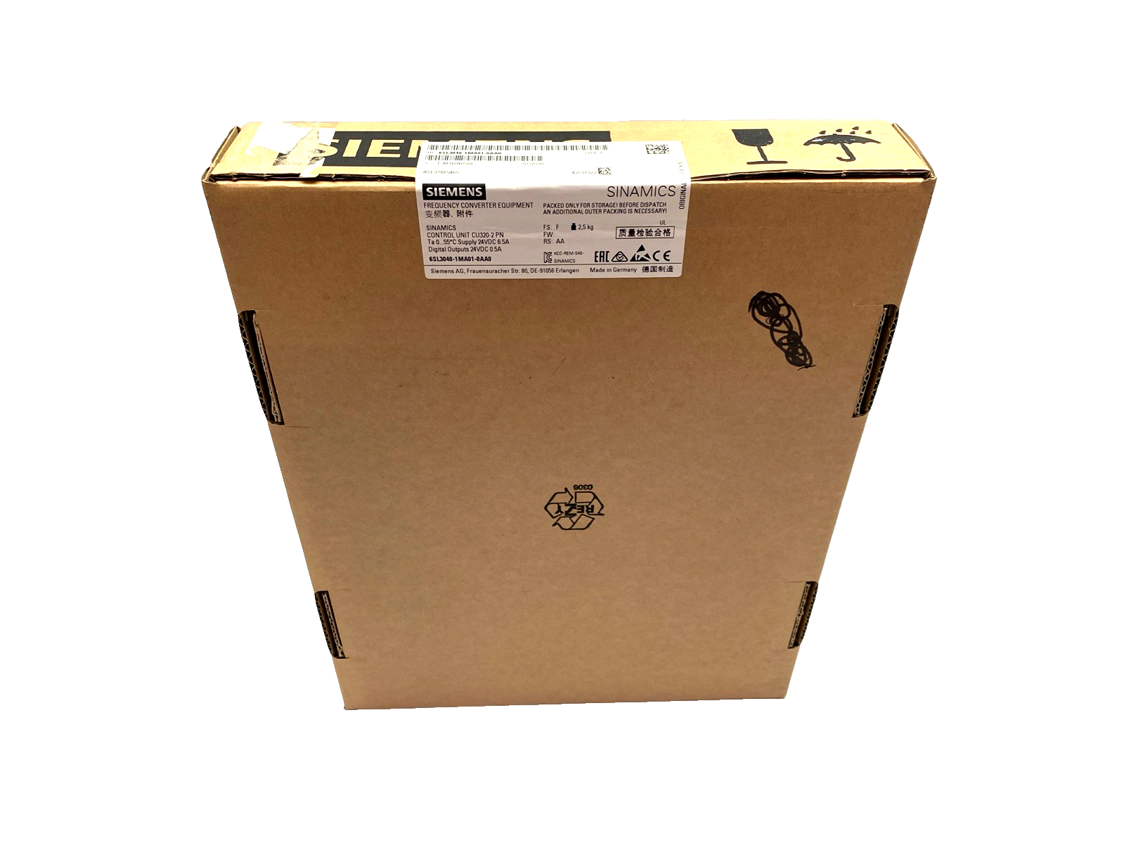 Siemens 6SL3040-1MA01-0AA0 SINAMICS Control Unit CU320-2 - Maverick Industrial Sales